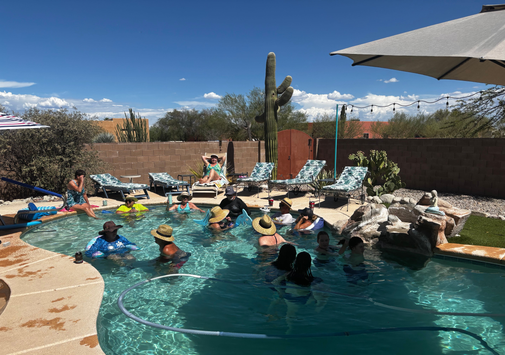 Desert Sharks Parrot head club