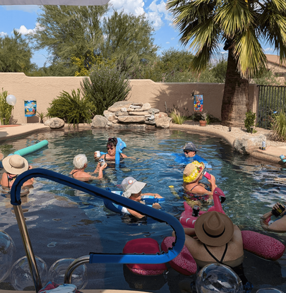 Desert Sharks Parrot head club